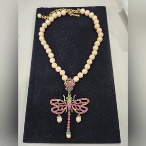 Heidi Daus dragonfly necklace
